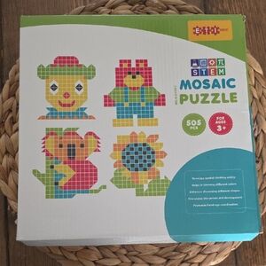 STEM Mosaic Puzzle - Colorful Creative Set